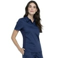 thumbnail image 5 of Cherokee Workwear Revolution Women's Scrubs Top Snap Front Polo WW698, 5 of 7
