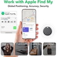 thumbnail image 2 of Air Tracker Tags-4 Pack: Smart Bluetooth Tracker, Item Finder Works with Apple Find My (iOS Only) App, Trakcer Tag Locator for Keys, Luggage, Satchel, weTag mini. (Not for Android Devices), 2 of 7