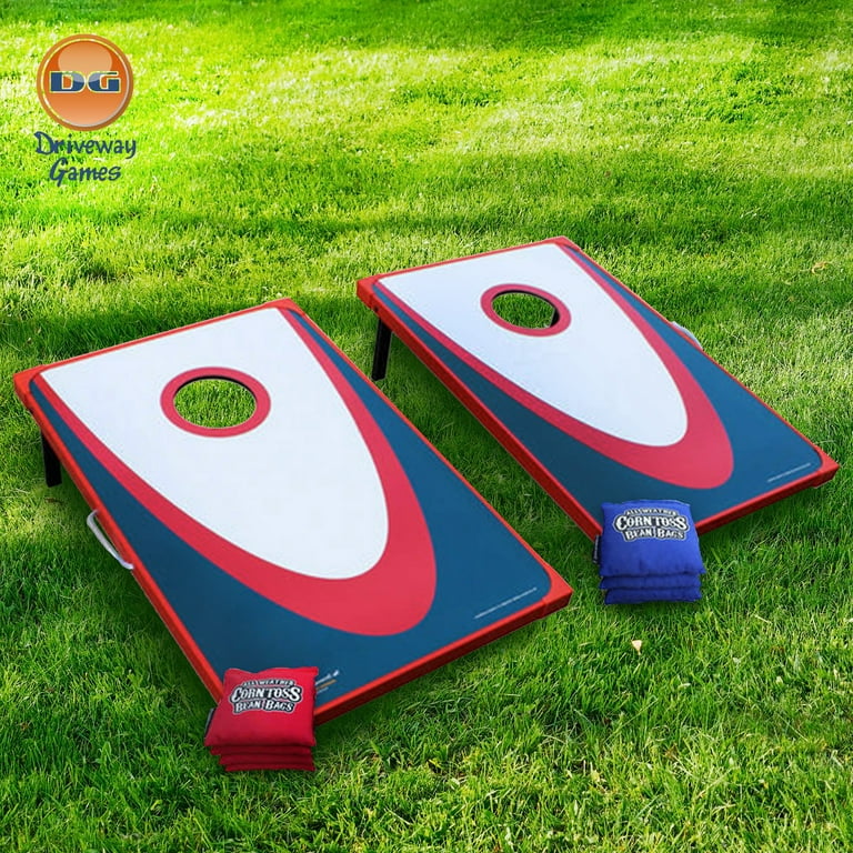 Driveway Games Backyard Edition Bean Bag Cornhole Game with Carry