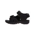 thumbnail image 2 of Rugged Bear Boys Open Toe Doule Hook & Loop Toddler Sport Sandals - Black, 9, 2 of 5