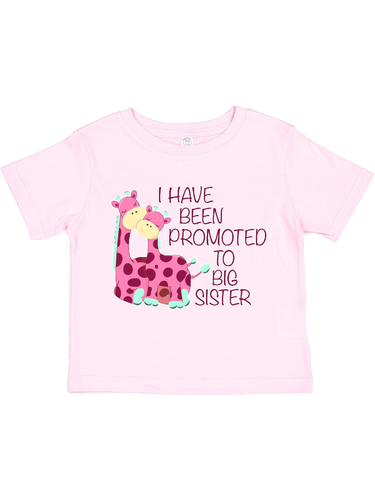 inktastic Big Sis Girls Zebra Sister Announcement Toddler T-Shirt 
