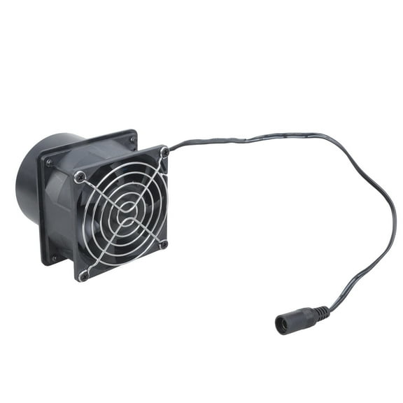 12V 5700RPM Industrial Exhaust Blower 80mm Round Duct Ventilation Fan For Printer Enclosures And Electronic Workbench