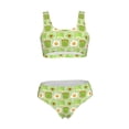 thumbnail image 5 of Kdxio Avocado And Toast for Womens High Waisted Bikini Top Sports Style Two Piece Bathing Suits, 5 of 5