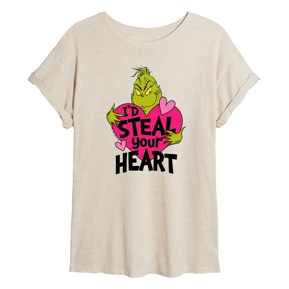 The Grinch - I'd Steal Your Heart - Women's Oversized T-Shirt