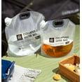 thumbnail image 4 of 4 Pack Collapsible 2.6 Gallon/10 Liter Water Container Bag with Carry Handles, 4 of 6