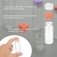thumbnail image 4 of Uxcell 10Pcs Clear Glass Sample Vials, Small Liquid Bottles Orange 10ml, 4 of 7