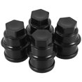 thumbnail image 1 of unbranded 4Ud Cubiertas De Tuerca Para En Negro Fácil Instalación Para Accesorios De Camión Y Trailer, 1 of 8