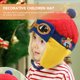 thumbnail image 5 of 2 piezas de niños decorativos sombreros adorables sombreros cálidos calientes para niños sombreros piloto de los niños suministro de niños, 5 of 8