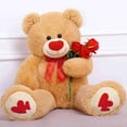 thumbnail image 4 of MaoGoLan 35.4" Giant Teddy Bear with Big Footprints Plush Stuffed Animals, 4 of 6