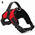 thumbnail image 2 of Flmtop Large Dog Harness Soft Adjustable Training Harness Pet Walk Out Hand Strap Vest Red, 2 of 9
