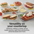 thumbnail image 4 of Panini Nonstick Grill & Sandwich Maker, 1400W, Silver, Hand Wash, Metal, 4 of 8