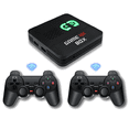 thumbnail image 1 of Consolas De Juegos Inalámbricas 2.4G Consola De Sistema Dual Reproductor De Videojuegos De 6700 Juegos Incorporado Con 2 Controladores Inalámbricos Inevent EL017214-02, 1 of 5