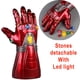 thumbnail image 1 of Nuevo IronMan Infinity Gauntlet Stones desmontable con luz Led Cosplay brazo Thanos guantes de látex arma de superhéroeESPAÑATalla única Deng Xun unisex, 1 of 2