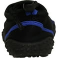 thumbnail image 6 of Norty Big Boy's Water Shoes Aqua Socks Surf Pool Beach Swim Slip On 42207-5MUSBigKid (Black/Royal), 6 of 7