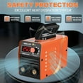 thumbnail image 3 of WarmHaven Mini Stick Welder Machine,110V 250A ARC Portable MMA Welding Machine for Beginners,Welding Machine with 10pcs Welding Rod Tools,IGBT Inverter Welder,Hot Start Arc Force Anti-stick (Orange), 3 of 6