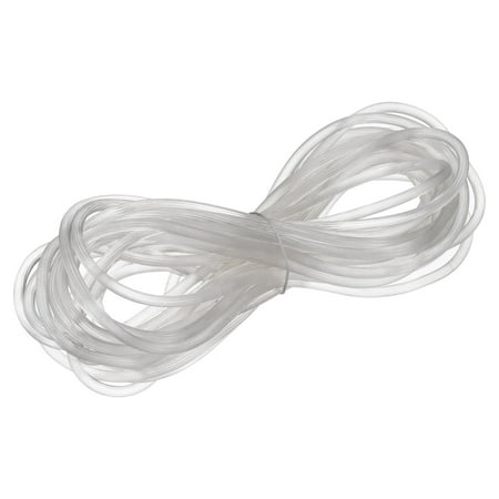 Uxcell 10M/32.81Ft Rubber Window Screen Spline Sealing Strip, 5mm OD Translucent