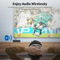 thumbnail image 4 of Transmisor de audio Bluetooth 5.0 con ranura para tarjeta TF puertos SPDIF / coaxial / auxiliar para Abanopi  Transmisor de audio, 4 of 6