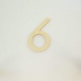 thumbnail image 1 of Package of 1, 8 Inch X 1/2" Baltic Birch "6" Plywood Numbers In The Century Gothic Font | Thick For Art & Craft Project, Made in USA, 1 of 1