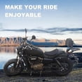 thumbnail image 4 of Motorcycle Seat Cushion 3D Honeycomb TPE Non Slip Breathable for Long Rides, 4 of 9
