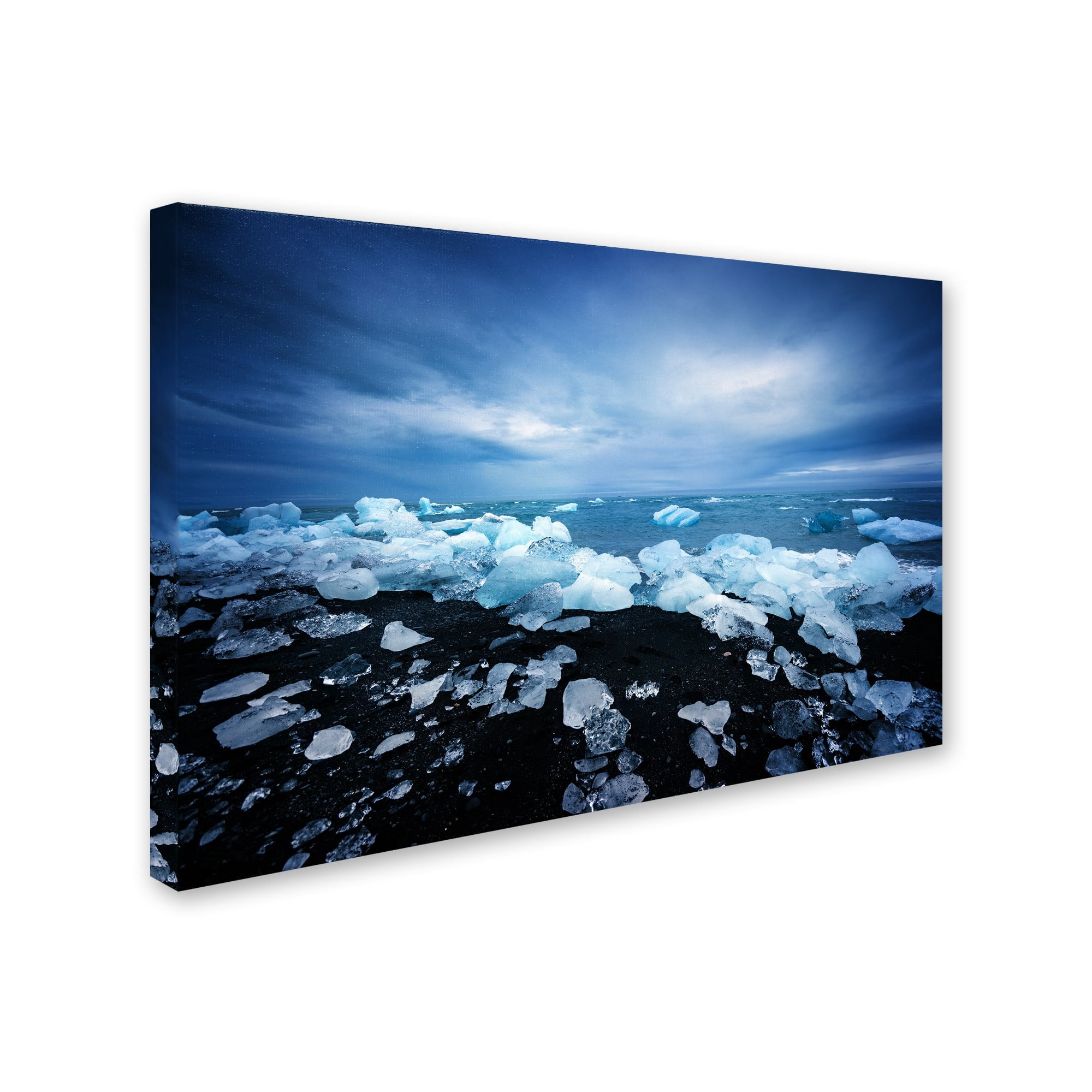 Trademark Fine Art 'Land of Ice' Canvas Art by Philippe Sainte-Laudy
