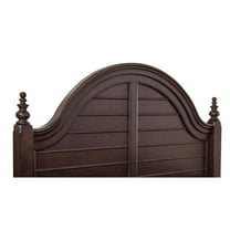 American Woodcrafters Rodanthe 66"W Queen Panel Wood Headboard in Tobacco Brown