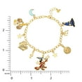 thumbnail image 5 of Disney Women's Mickey Mouse Fantasia Gold Plated Charm Bracelet, 5 of 5