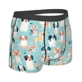 thumbnail image 3 of Kll Colorful Dog Men'S Cotton Boxer Briefs Underwear-X-Large, 3 of 9