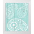 thumbnail image 1 of Robinson, Tamara 12x14 White Modern Wood Framed Museum Art Print Titled - Paisley I, 1 of 4