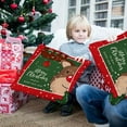 thumbnail image 3 of DPTALR Santa Claus Linen Christmas Pillowcase Sofa Car Cushion Cover Home Decor, 3 of 3