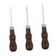 thumbnail image 1 of 3 Piezas Aguja para Coser Manual de Cuero Herramienta Artesanal Mango de Madera con Punta Fina Hecha de Acero Recomendada para Reparar Zapatos, 1 of 8