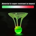 thumbnail image 3 of Luminous Windproof Badminton - Standard Size, LED Glow, Customizable Brightness & Color, Windproof, Sturdy Shaft for Night Play, 3 of 8