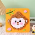 thumbnail image 7 of Kids DIY Wool Embroidery Kit Cartoon Design Hand Threading Art Craft Set for Beginners Educational Activity, 7 of 7