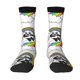 thumbnail image 5 of Calcetines de moda para hombre con diseño de pandas, surf, arcoíris, puntadas, largos, para parejas, talla 37-45, 5 of 5
