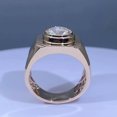 thumbnail image 4 of 2.00 Ct Round Cut Lab Created Diamond Men's Wedding Pinky Ring 14K Rose Gold Plated, 4 of 5