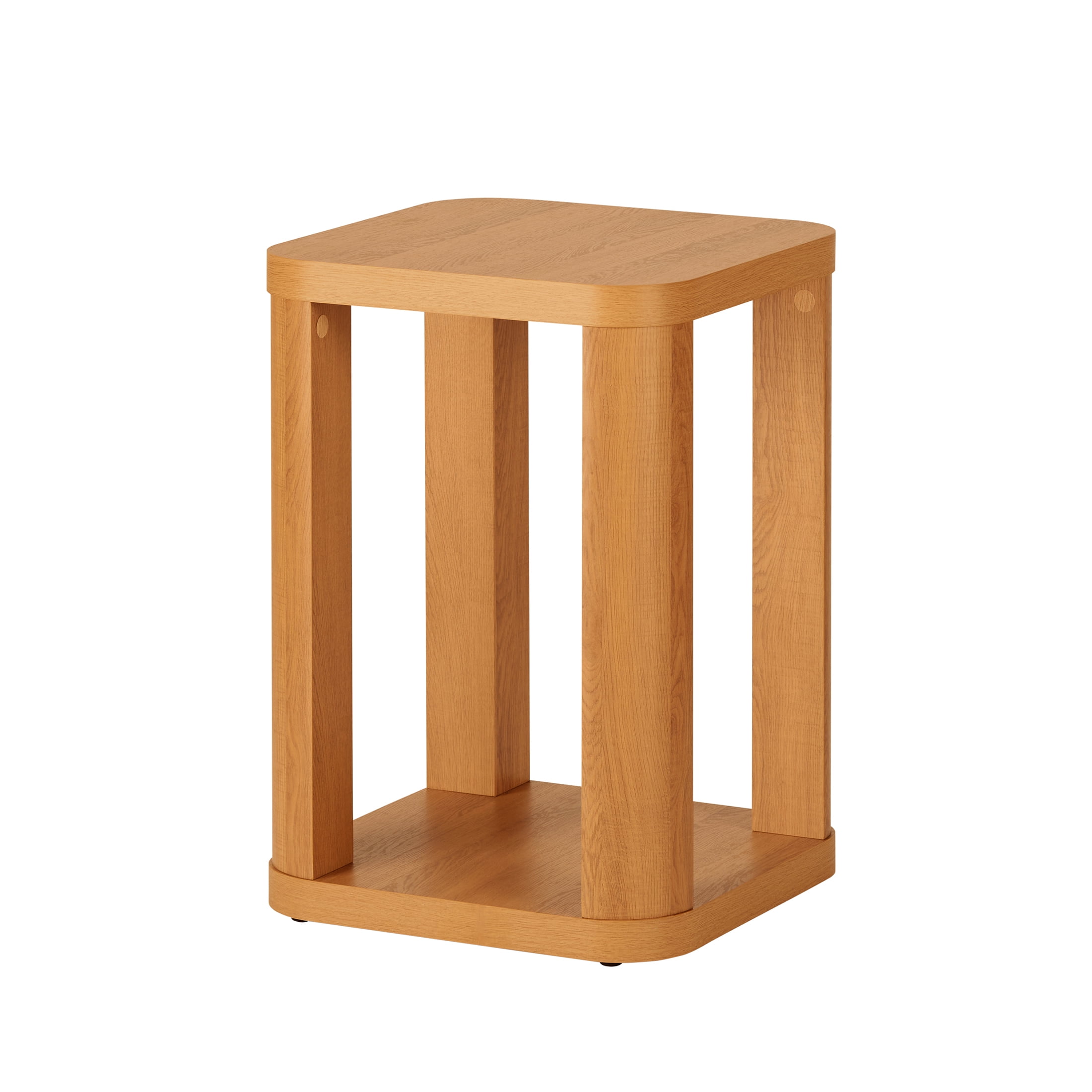 Better Homes & Gardens Juliet End Table, Light Honey Finish
