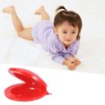 thumbnail image 4 of Juguete de plástico para instrumentos musicales, castañuelas para dedos, juguete de percusión de educación temprana para bebés y niños (rojo), 4 of 7
