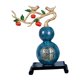 thumbnail image 3 of Estatua de Calabaza BLESIY Artesanías de Resina Feng Shui Decoración de Oficina Azul, 3 of 8