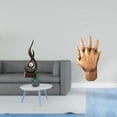 thumbnail image 2 of Escultura abstracta de fuego, estatua ornamental, arte moderno, escultura de manos de resina, manos de amantes entrelazadas, pieza de colección, ideal, 2 of 8