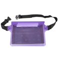 thumbnail image 1 of Waterproof Underwater PVC Beach Swimming Mobile Phone Waist Bum Bag Dry Pouch, 1 of 10