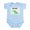 Sky Blue, variant on CafePress - RAWR! Infant Bodysuit - Baby Light Bodysuit, Size Newborn - 24 Months