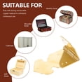 thumbnail image 3 of 2pcs Decorative Hinges Small Hinges Box Hinges for Crafts Wooden Box Gift Box, 3 of 5