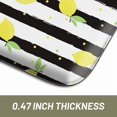 thumbnail image 3 of Kitchen Mats, Lemon Kitchen mats for Floor, Anti Fatigue Mats for Kitchen Floor Cushioned, Non Skid Washable Memory Foam Kitchen Rugs and Mats for Bedroom, Office, Sink, Laundry 17.3*29 Inches, 3 of 6