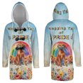 thumbnail image 3 of Wagging Tail Rhodesian Ridgeback Celebrates Rainbow Pride Month LGBT LGBTQ+ All Over Print 3D Hooded Duffle Toggle Coat Ridgebacks Dog Lover Gifts - 01003, 3 of 6