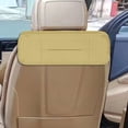 thumbnail image 6 of Baoblaze Car Back Seat Organizer 2 Cup Holder Detachable Universal Backseat Organizer yellow, 6 of 8