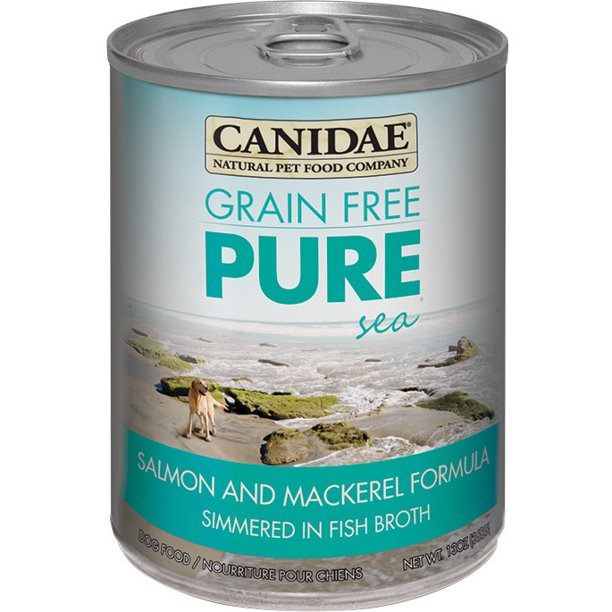 (Pack of 12) Canidae Pure Sea GrainFree Salmon & Mackerel Wet Dog Food
