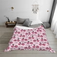 thumbnail image 6 of KLL Bike with Donut Wheels Print Fleece Throw Blanket, Horizontal Fleece Bedding Cute Soft Blankets Comfy Fleece Flannel Plush Home Decor for Couch & Bed -50"x40", 6 of 9