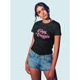 thumbnail image 2 of Edgy Veggie Graphic Quote Women T-Shirt, Female Large, 2 of 4