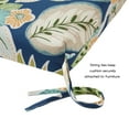thumbnail image 3 of Greendale Home Fashions Outdoor High Back Chair Pad, Marlow Blue Floral, 3 of 6
