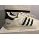 thumbnail image 5 of Adi-das Originals Superstar Men's Cream White/Black Sneakers Shoes HS1077 Size 12, 5 of 6