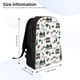 thumbnail image 4 of Fotbe Camping Caravan 2 Mochila de Viaje para Laptop, Mochila Ejecutiva Delgada y Resistente 15.6", 4 of 8